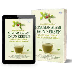 Buku Monograf Minuman Alami Daun Kersen  (Solusi Sehat untuk Tubuh dan Gula Darah)